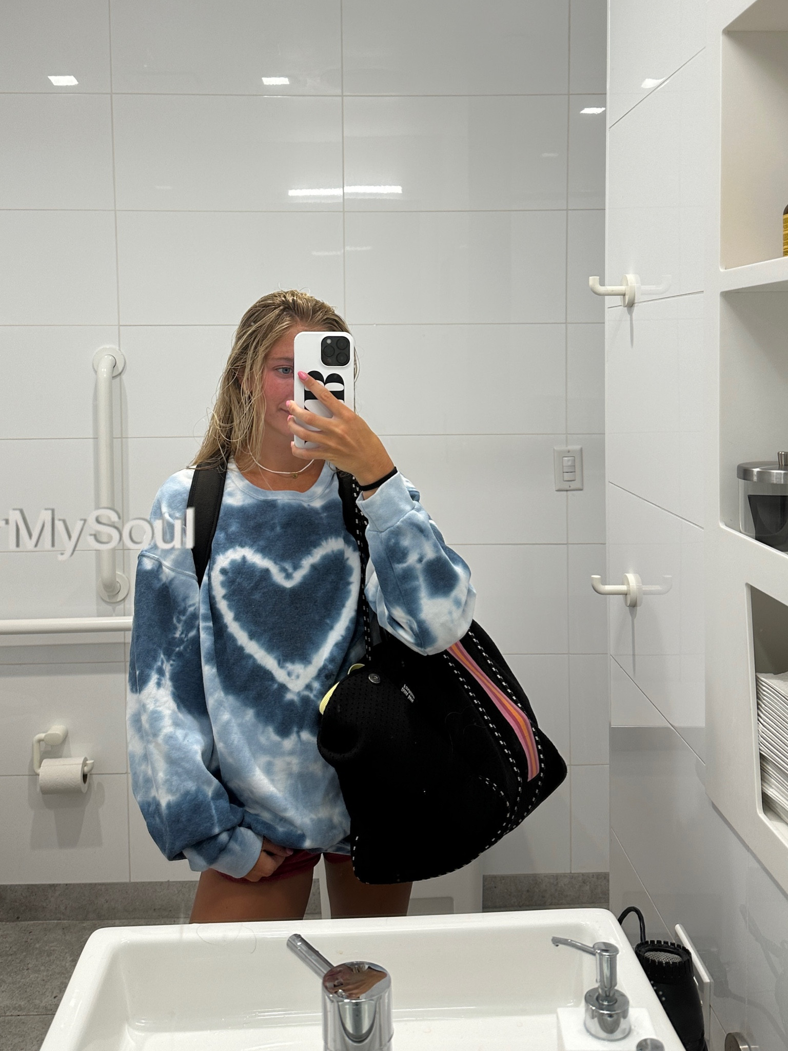 Blue tie dye oversized heart crewneck from urban outfitters 

#LTKActive #LTKGiftGuide #LTKfindsunder100
