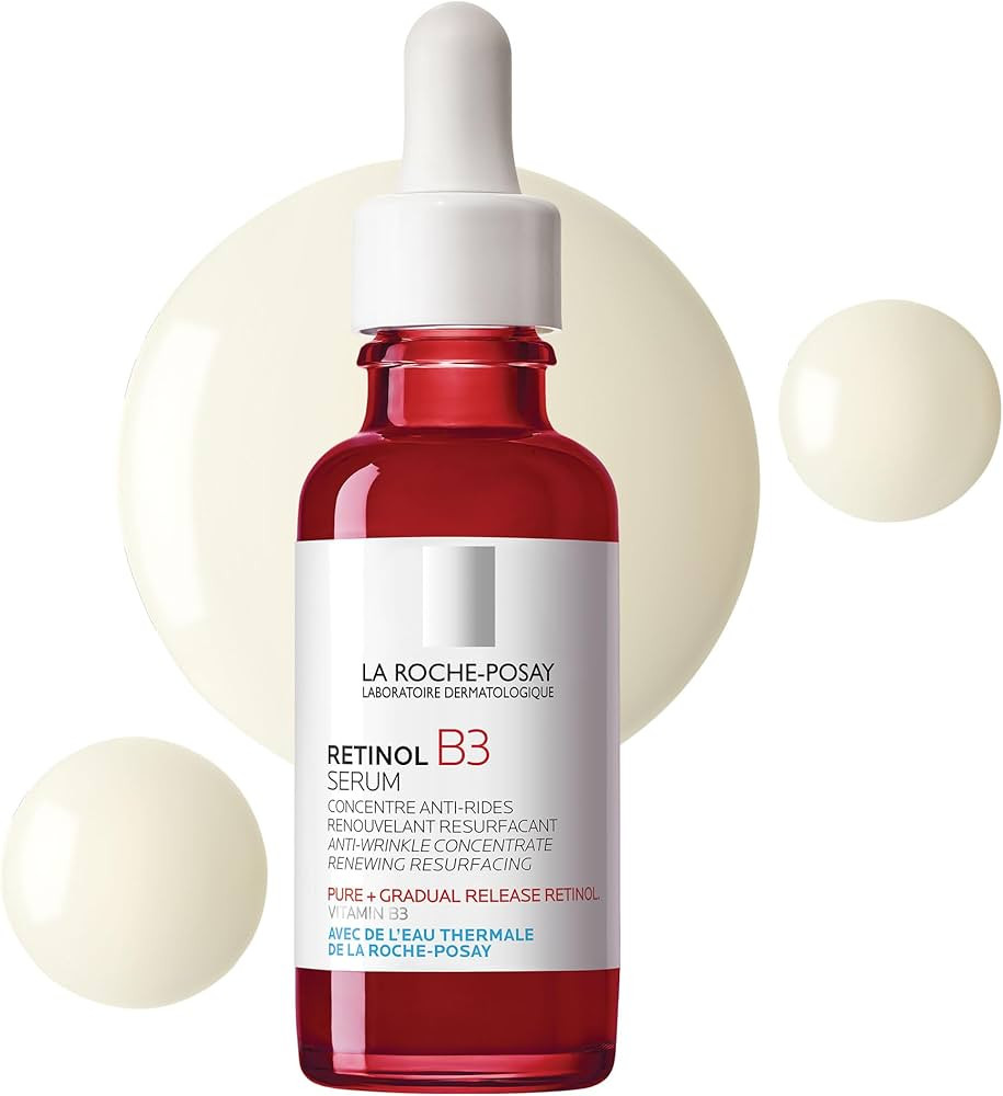 La Roche-Posay Pure Retinol Face Serum with Vitamin B3. Anti Aging Face Serum for Lines, Wrinkles... | Amazon (US)