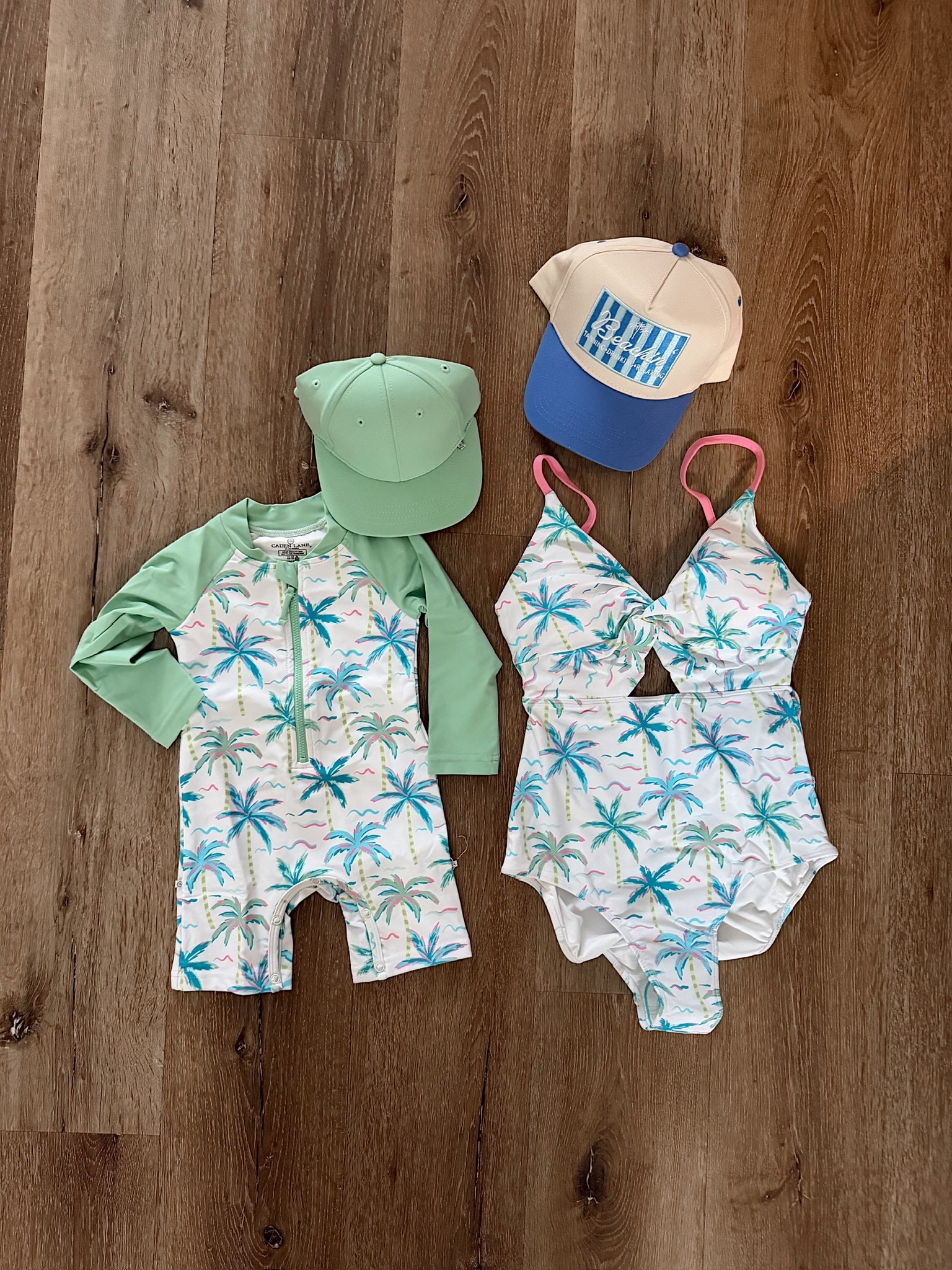 The cutest family matching swimsuits from Caden Lane! Got for Storm and I to match but linked everything for men and girls too! 

#LTKSeasonal #LTKSwim #LTKmomlife