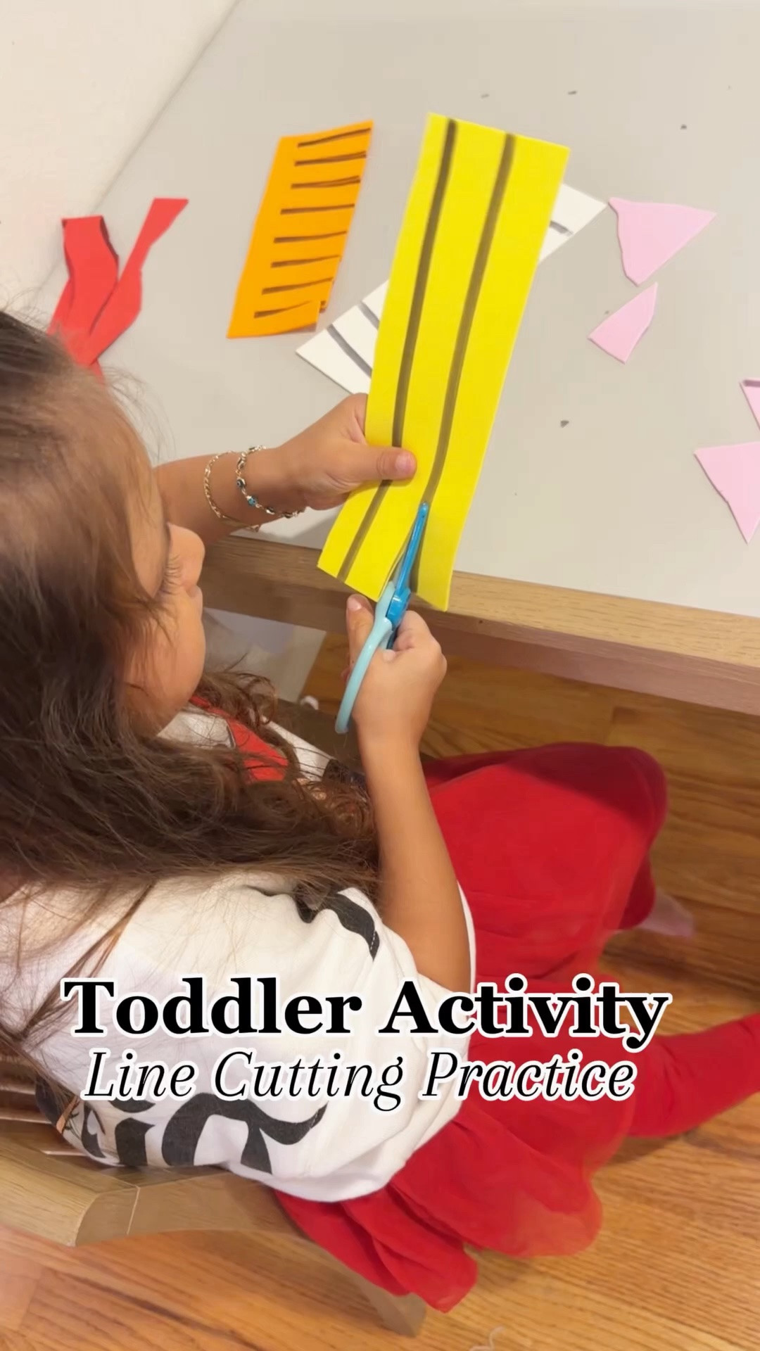 Comment LINK and I’ll send you a DM with everything I used for this activity ✂️🤍

• A simple and fun way to practice scissor skills ✂️
• Helps strengthen fine motor skills and hand muscles 💪
• Great for improving hand-eye coordination 👀
• Different lines help build control and confidence while cutting ⭐
• Easy hands-on learning activity for toddlers and preschoolers 🎨📚

Perfect for little learners who are starting to use scissors 🫶

#LTKdayinmylife #LTKmomlife #LTKKids