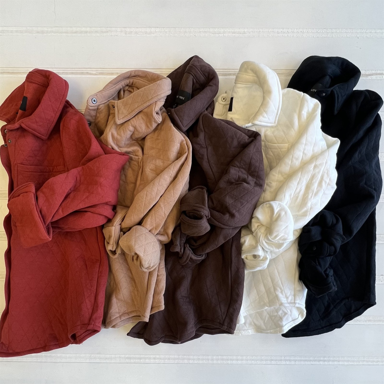 Diamond Quilted Shacket | Jane