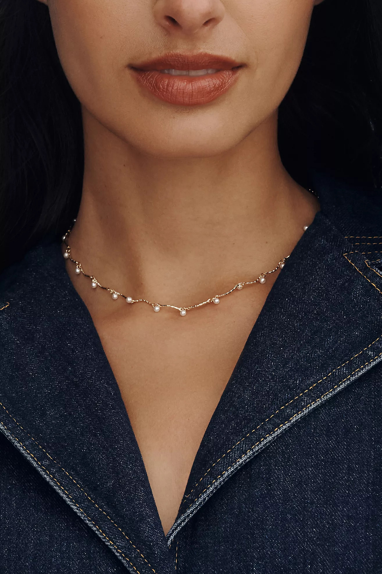 Drippy Crystal Necklace | Anthropologie (US)