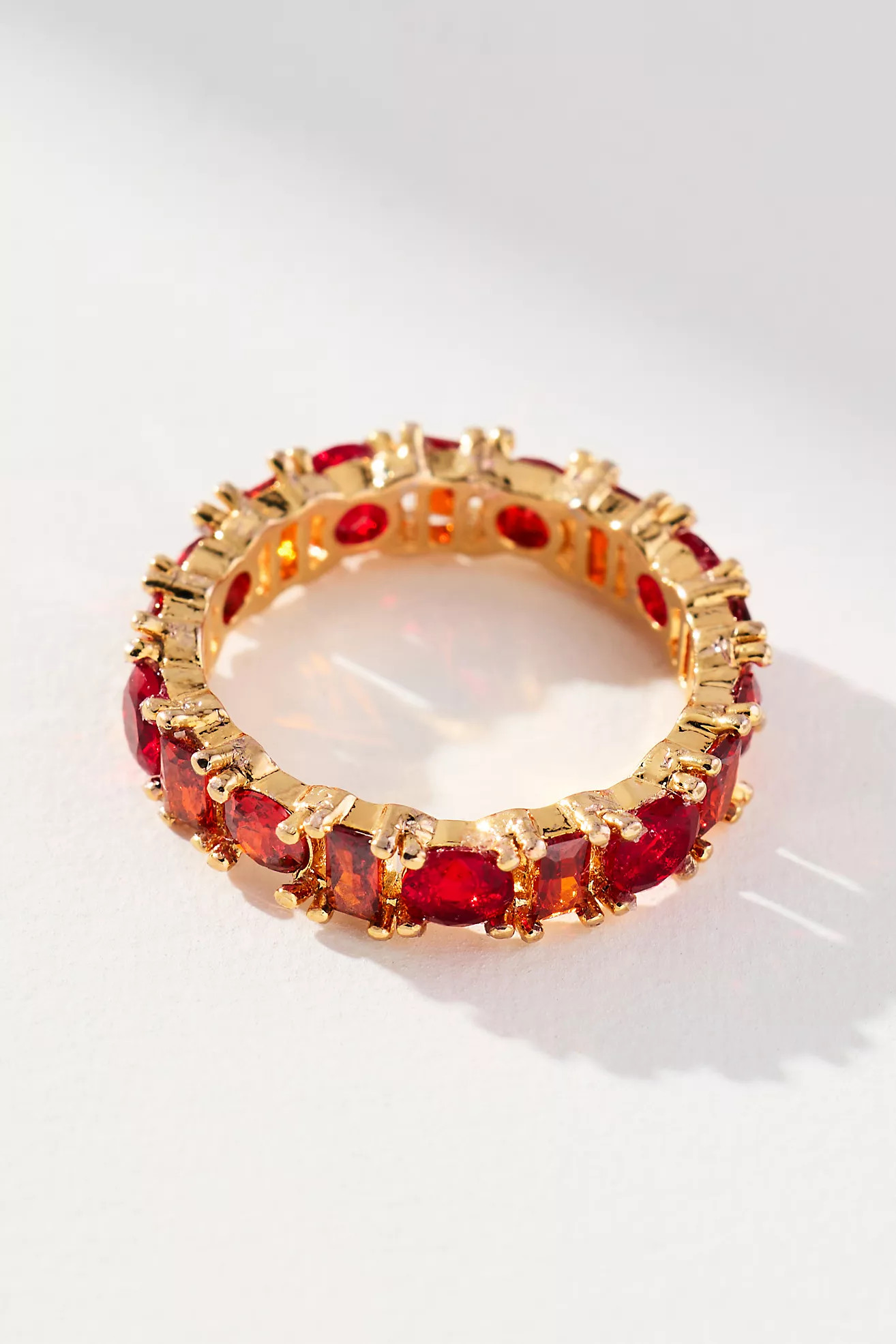 Crystal Stone Stacking Ring | Anthropologie (US)
