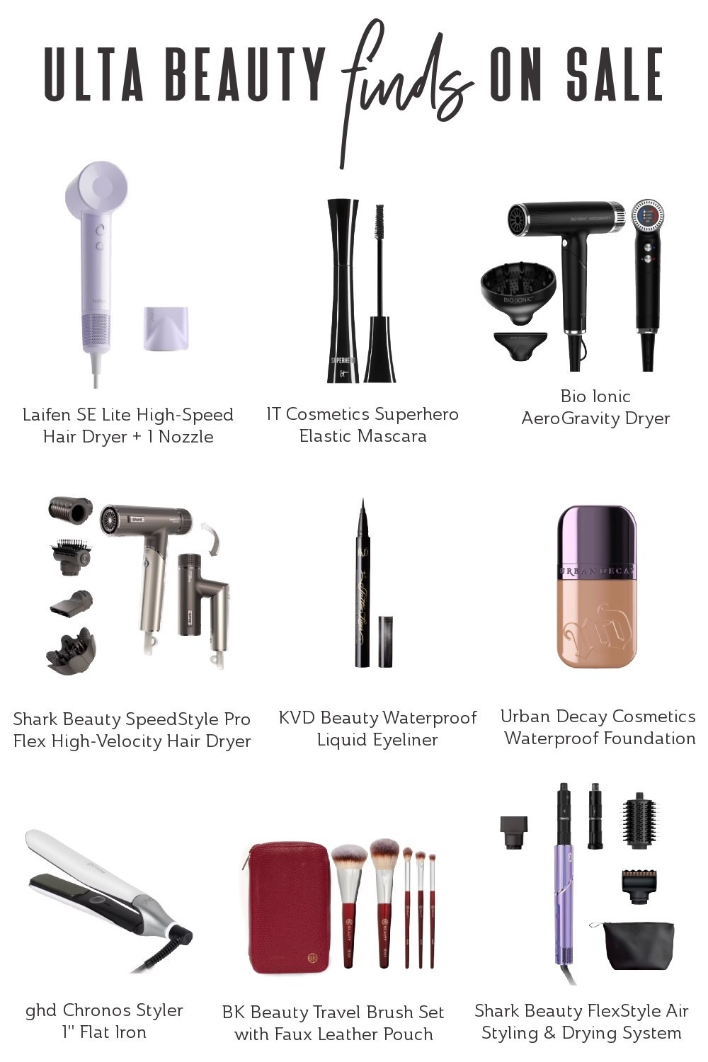 Ulta’s Beauty Sale Event is here! 😍 Save up to 50% off select daily and weekly beauty products! 💄

#LTKbeauty #LTKsale