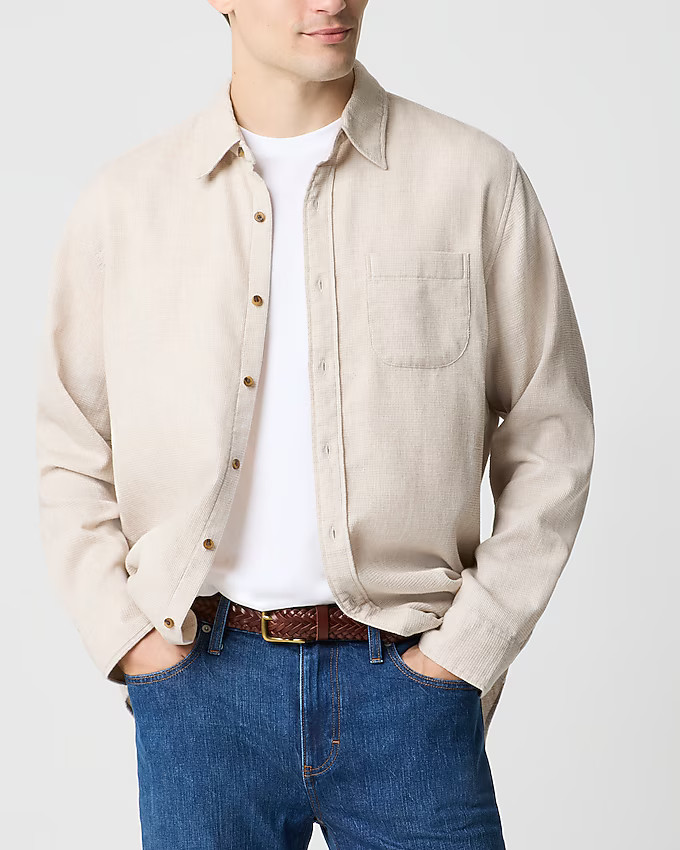 Waffle dobby shirt | J.Crew Factory