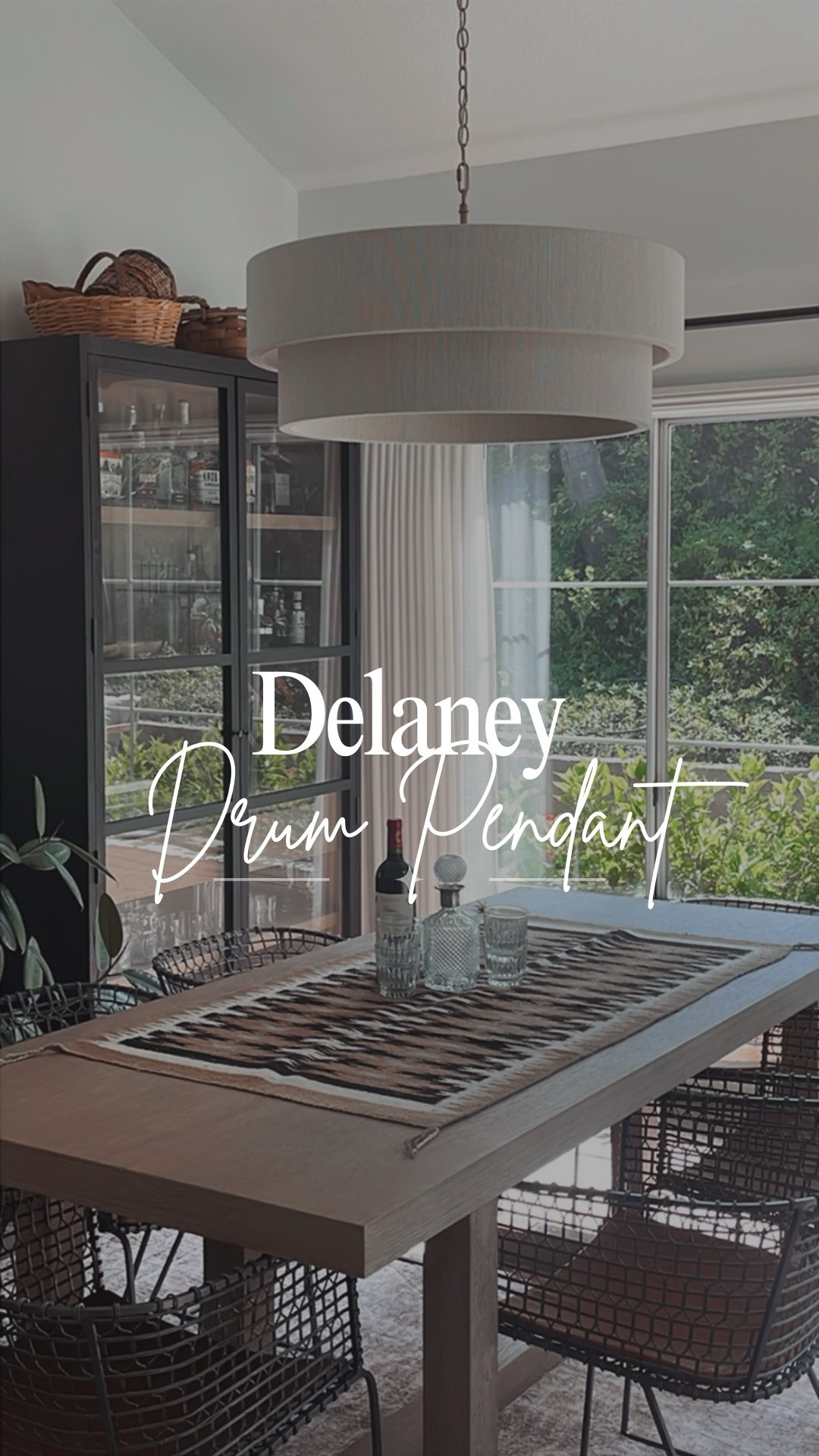 The Delaney Drum Pendant by Capitol Lighting is so pretty! 😍

Perfect if you are looking for a minimal vibe but still want to make a statement. 

The thin rope texture is beautiful and the soft brass hardware finish mixes nicely with other metal finishes. 

20” round & 30” round size options available. For reference this is the larger, 30” round. 

Long adjustable chain suitable for sloped ceiling. 

#diningroom #lighting #pendand #drumshade #minimalist #home

#LTKStyleTip #LTKHome #LTKSaleAlert