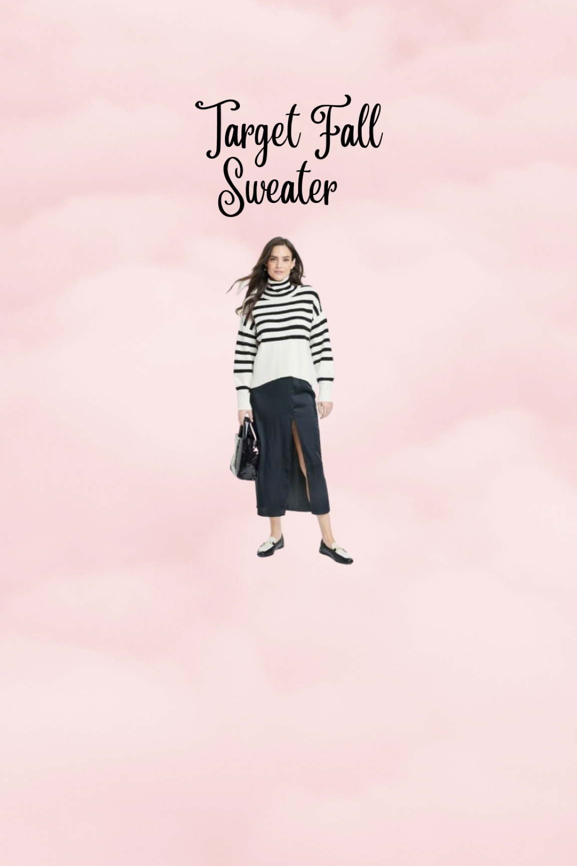 A new day Target mock turtleneck sweater . Fall sweater. Fall Outfit. Stripes sweater 

#LTKfindsunder50 #LTKstyletip #LTKSeasonal