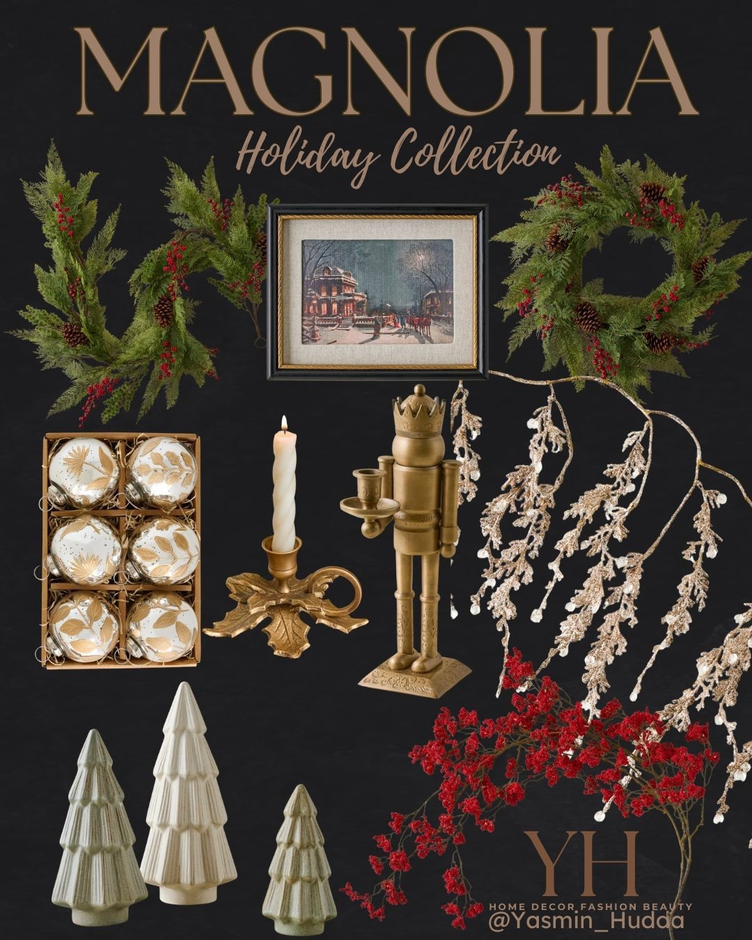 Magnolia new Christmas collection!
Magnolia new holiday collection, Magnolia collection 2025, Magnolia christmas decor, magnolia christmas new arrivals, festive home decor collection, christmas ornaments, nutcracker, holiday home decor

#LTKSeasonal #LTKHome #LTKStyleTip
