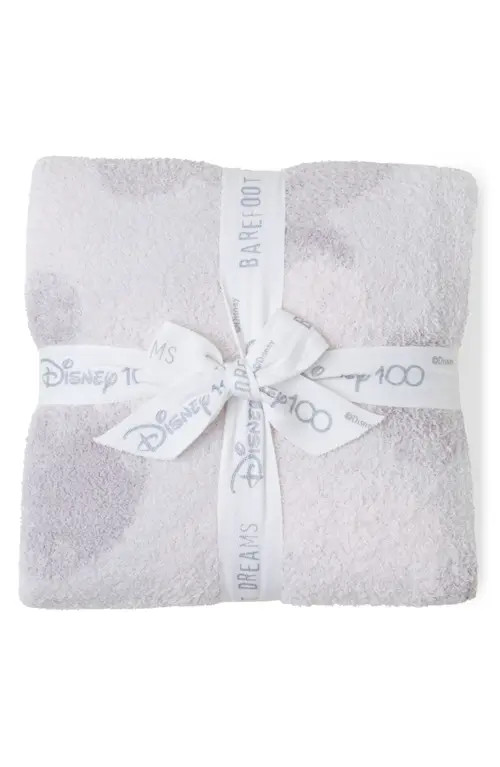 barefoot dreams x Disney® Mickey Mouse CozyChic® Stroller Blanket in Almond Multi at Nordstrom | Nordstrom