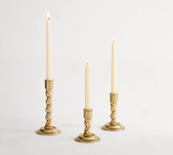 Altair Metal Candle Holder | Pottery Barn (US)