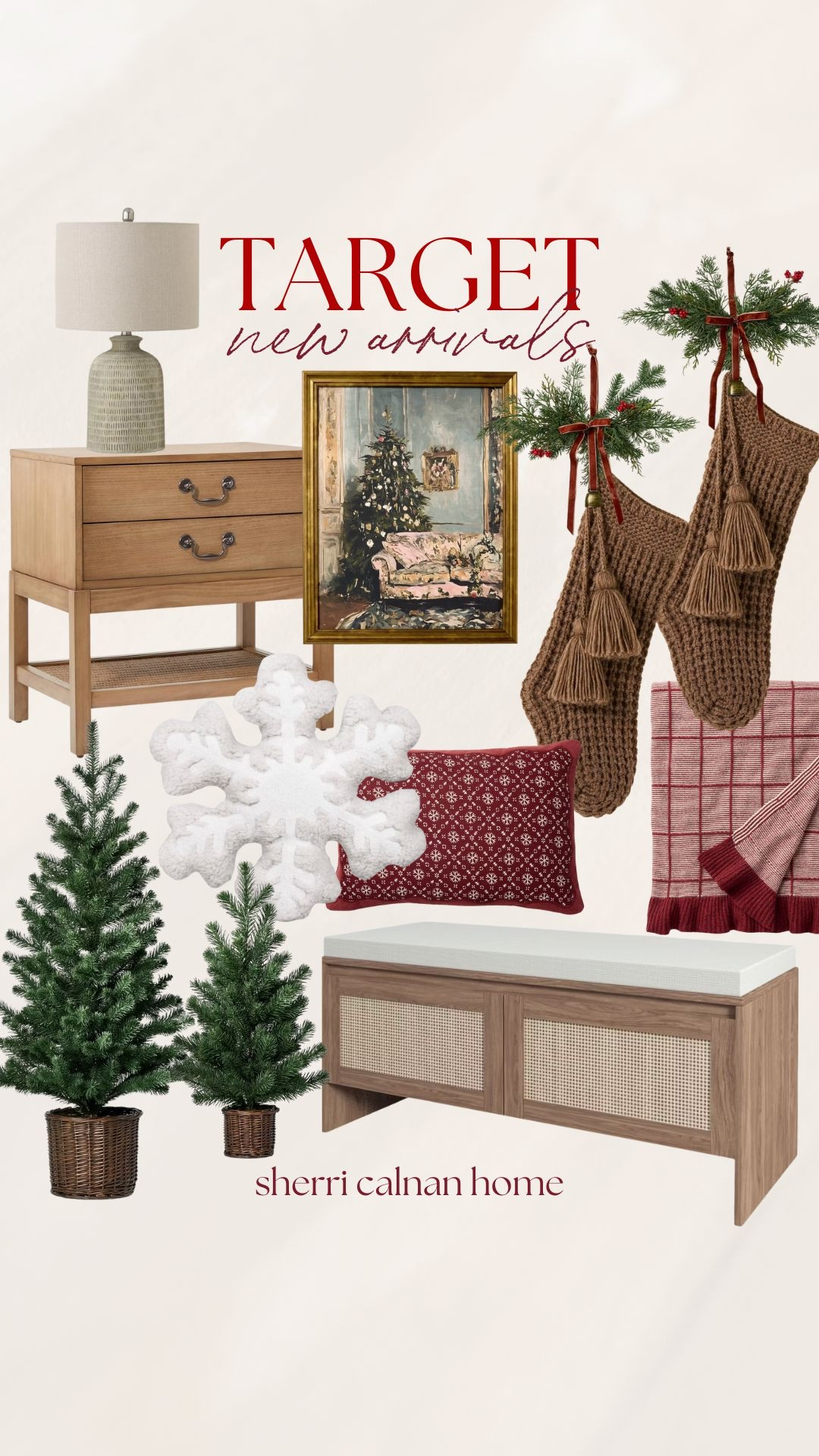 Target's newest arrivals are full of warm textures and festive details that make seasonal decorating effortless. Target home decor, target new arrivals, holiday home finds, cozy Christmas decor, target Christmas, home accessories, affordable decor, modern traditional style, target favorites, holiday inspiration, sherricalnanhome 

#LTKHome #LTKHoliday #LTKGiftGuide