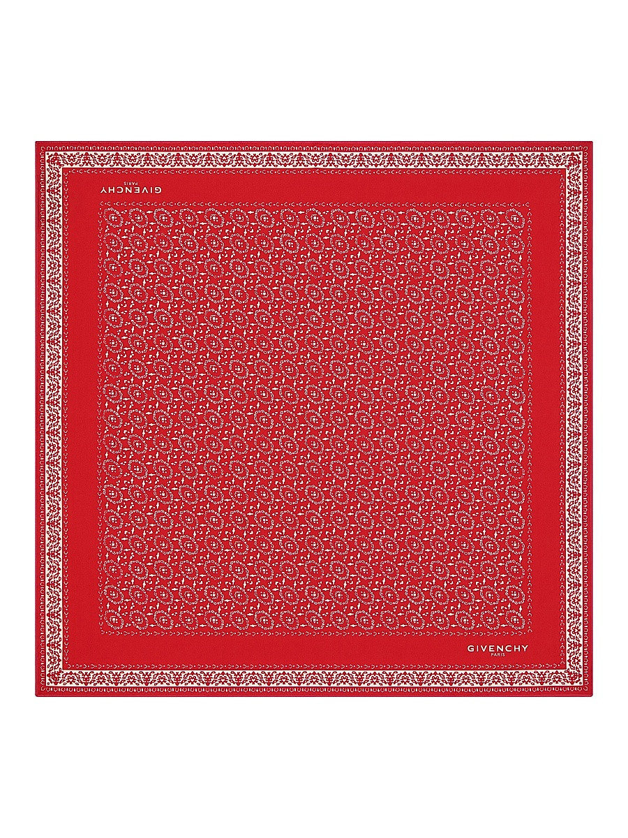 Men's Bandana in Cotton - Red | Saks Fifth Avenue