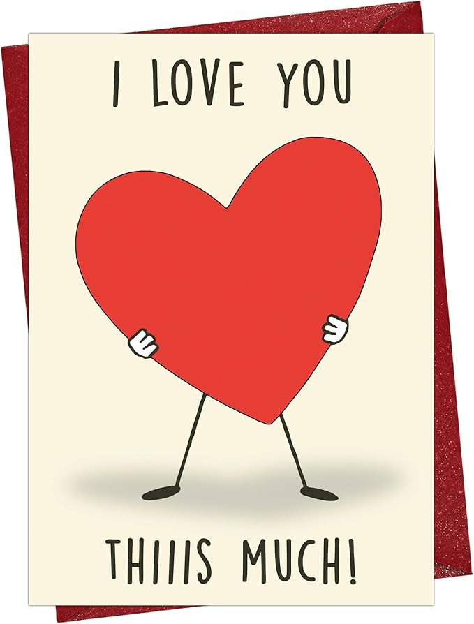 Cheerin Romantic Fathers Day Card with Envelope - Anniversary Card for Husband or Dad - Sweetest ... | Amazon (US)