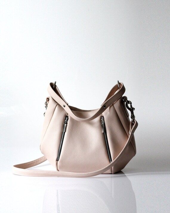 Soft Leather Handbag Purse OPELLE Baby Ballet Bag | Etsy CA