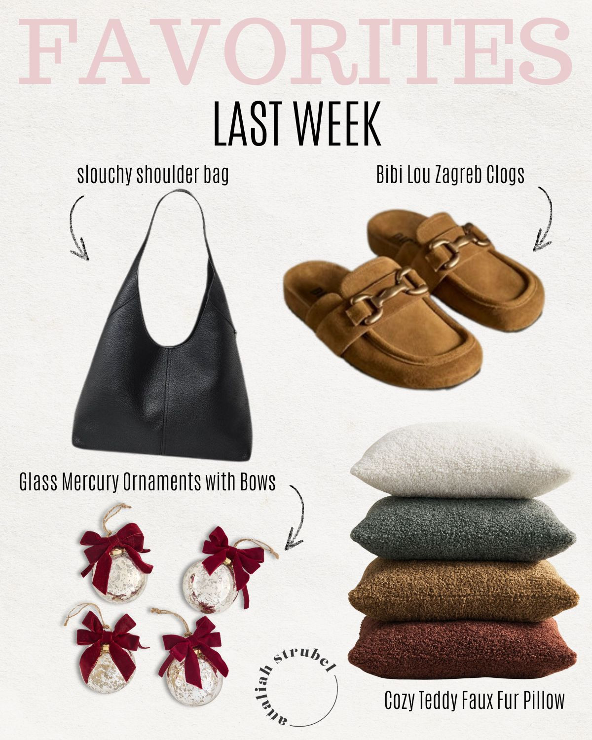 Sharing the faves from last week! Loving all of the cozy vibes. 

 #LTKGiftGuide #LTKHoliday #LTKHome