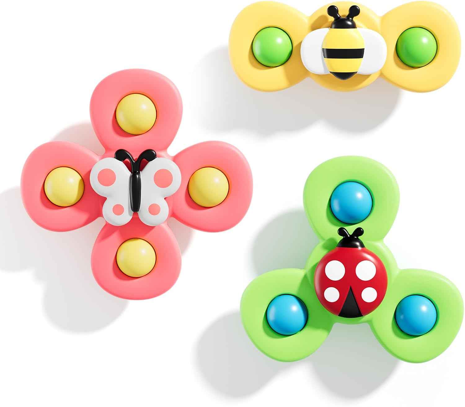 3PCS ALASOU Suction Cup Spinner Toys for 1 Year Old Boy Girl|Spinning Top Toddler Toys Age 1-2|1 2 Year Old Boy Birthday Gift|Baby Bath Toys for Kids Ages 1-3|Sensory Toys for Toddlers 1-3 | Amazon (US)