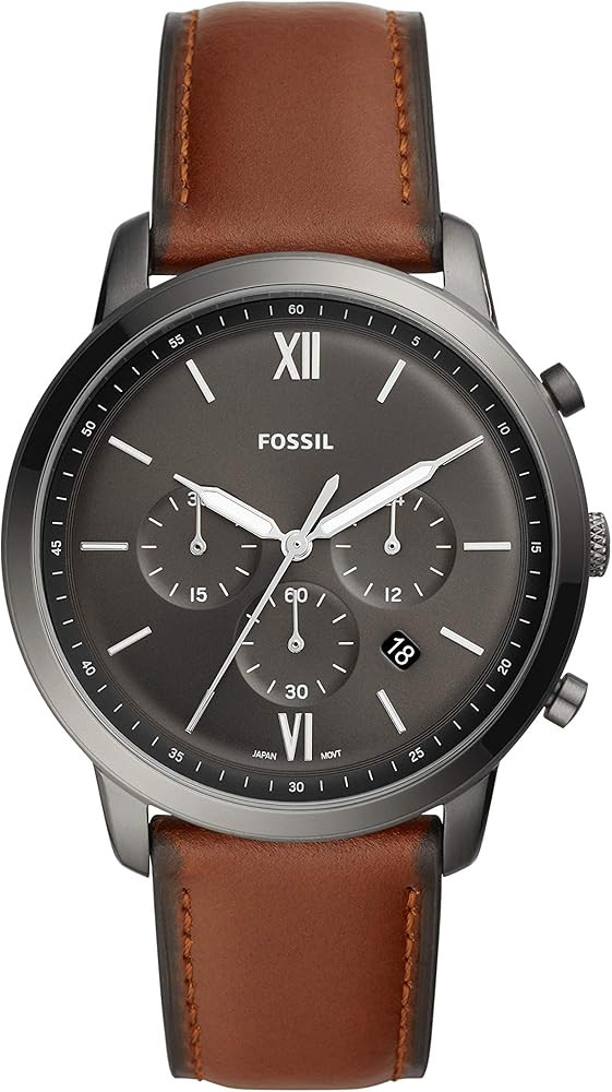 Fossil Men's Neutra Stainless Steel Quartz Chronograph Watch | Amazon (US)