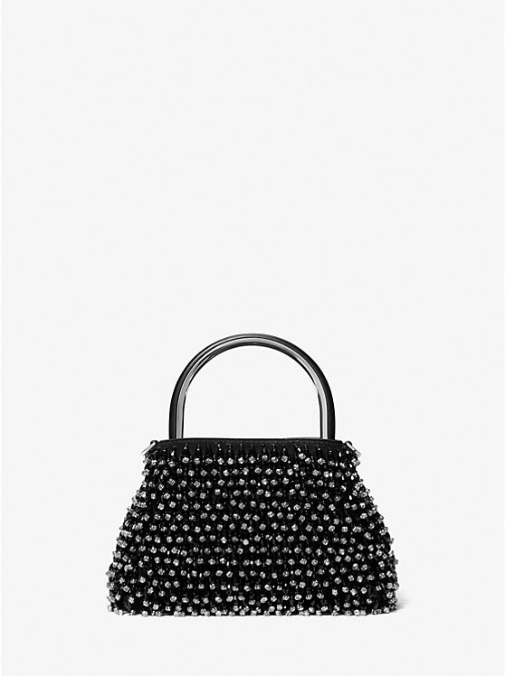 Limited-Edition Rosie Extra-Small Embellished Suede Shoulder Bag | Michael Kors US