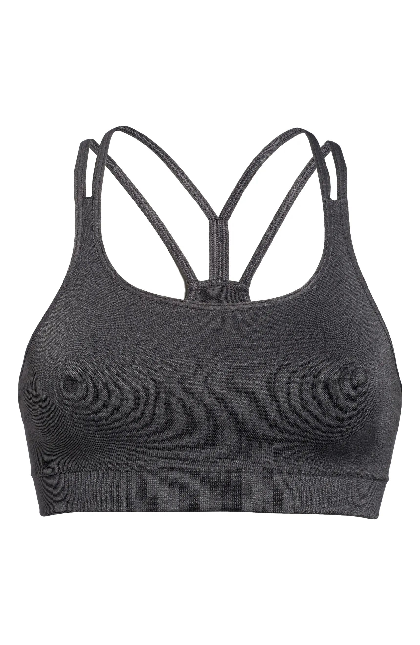 Seamless Strappy Sports Bra | Nordstrom