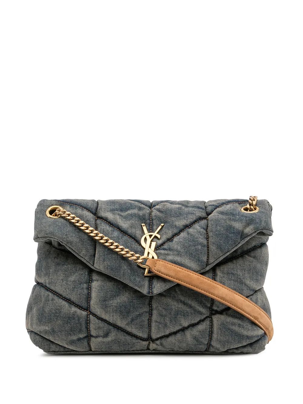 Loulou denim shoulder bag | Farfetch Global