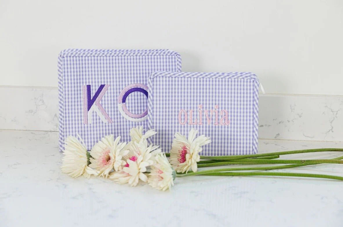 Embroidered TRVL Roadie | Sprinkled With Pink