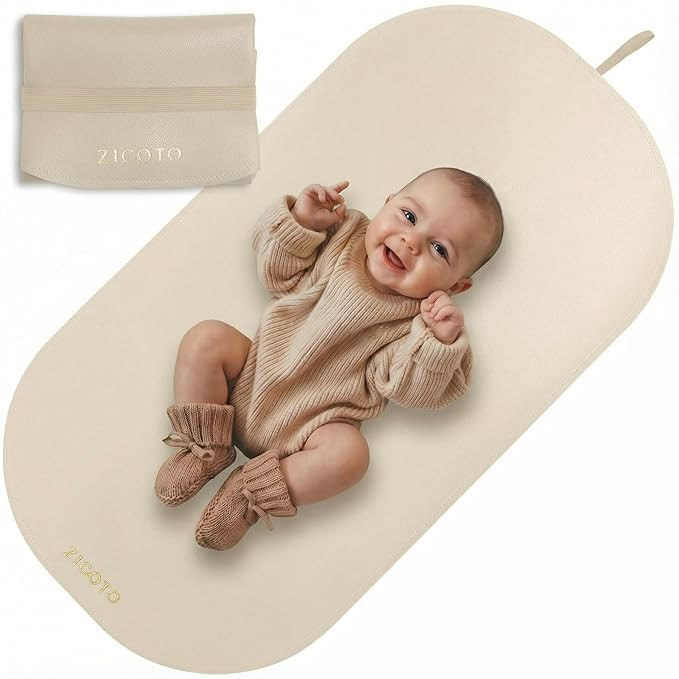 Beautiful Portable Baby Changing Pad - Wipeable and Easy to Clean Diaper Changing Mat - The Perfe... | Amazon (US)