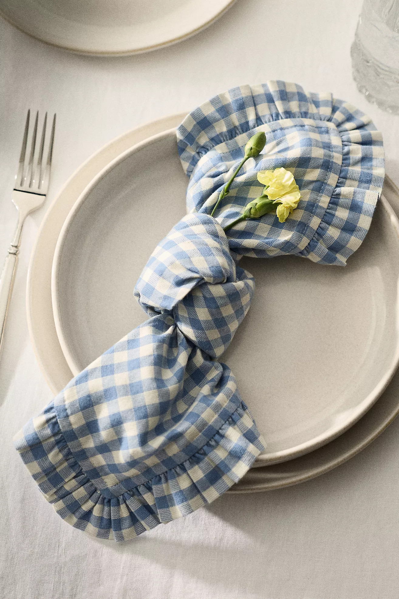 Brynn Gingham Napkins, Set of 2 | Anthropologie (US)