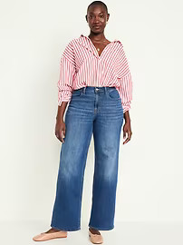 High-Waisted Wow Wide-Leg Jeans | Old Navy | Old Navy (US)