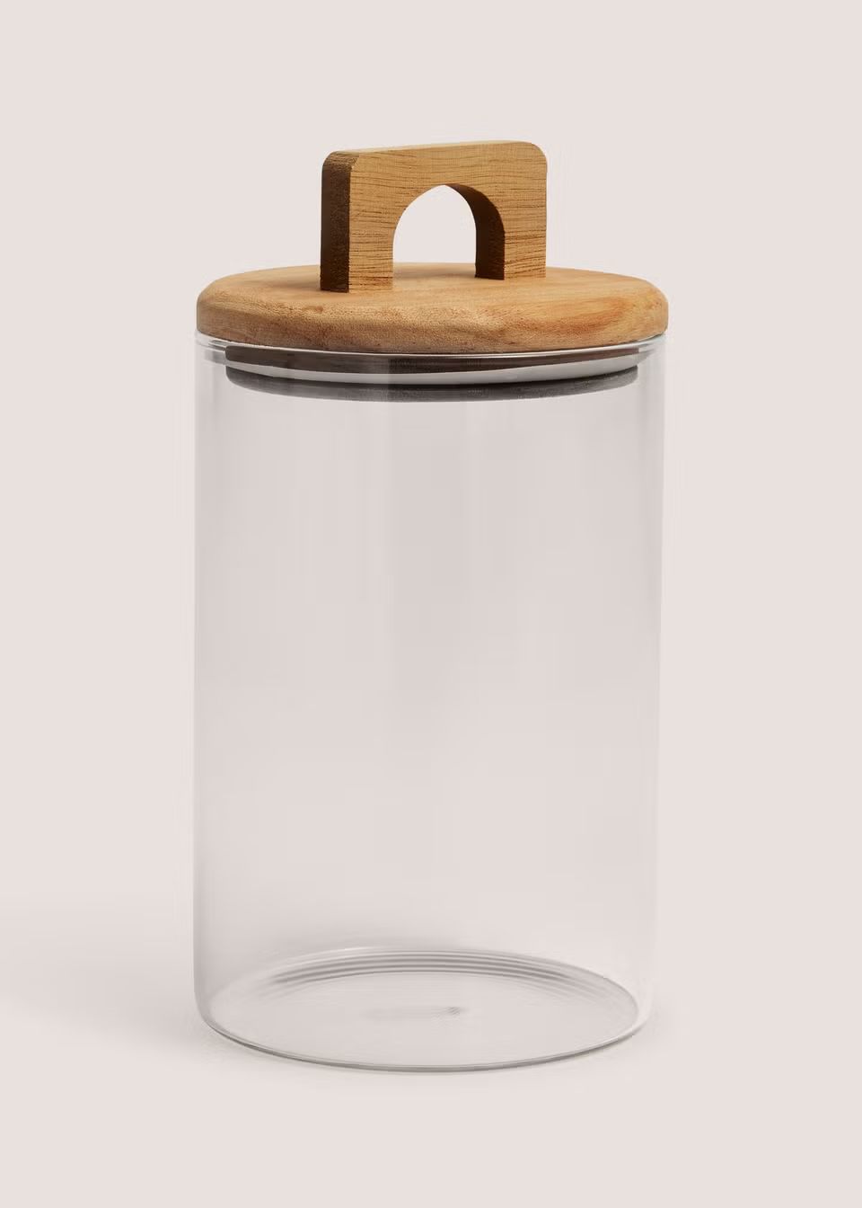 Glass Jar With Lid (10cm x 16cm) | Matalan (UK)