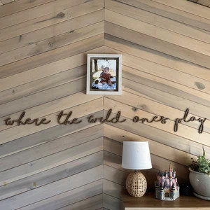 Where the wild ones play cutout | Playroom sign | Kids bedroom decor | Nursery wall decor | Playr... | Etsy (US)