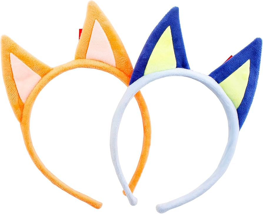 PLUSMAY 2pcs Dog Ears Headband Adult, Cute Lovely Hairband Plush Dog Ears Headband Dress Accessor... | Amazon (US)