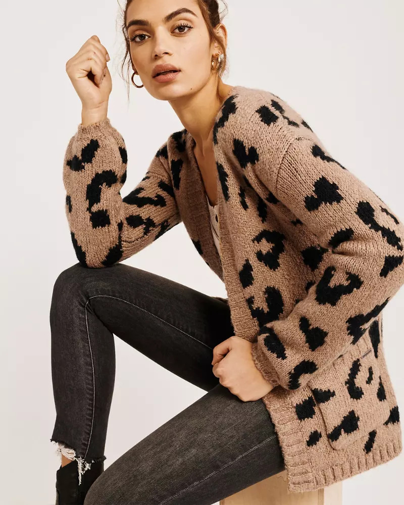 Open-Front Cardigan | Abercrombie & Fitch US & UK