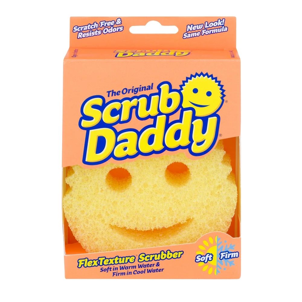 Scrub Daddy Scratch-Free Dish Sponge - BPA Free & Made with Flextexture - Stain, Mold & Odor Resi... | Walmart (US)