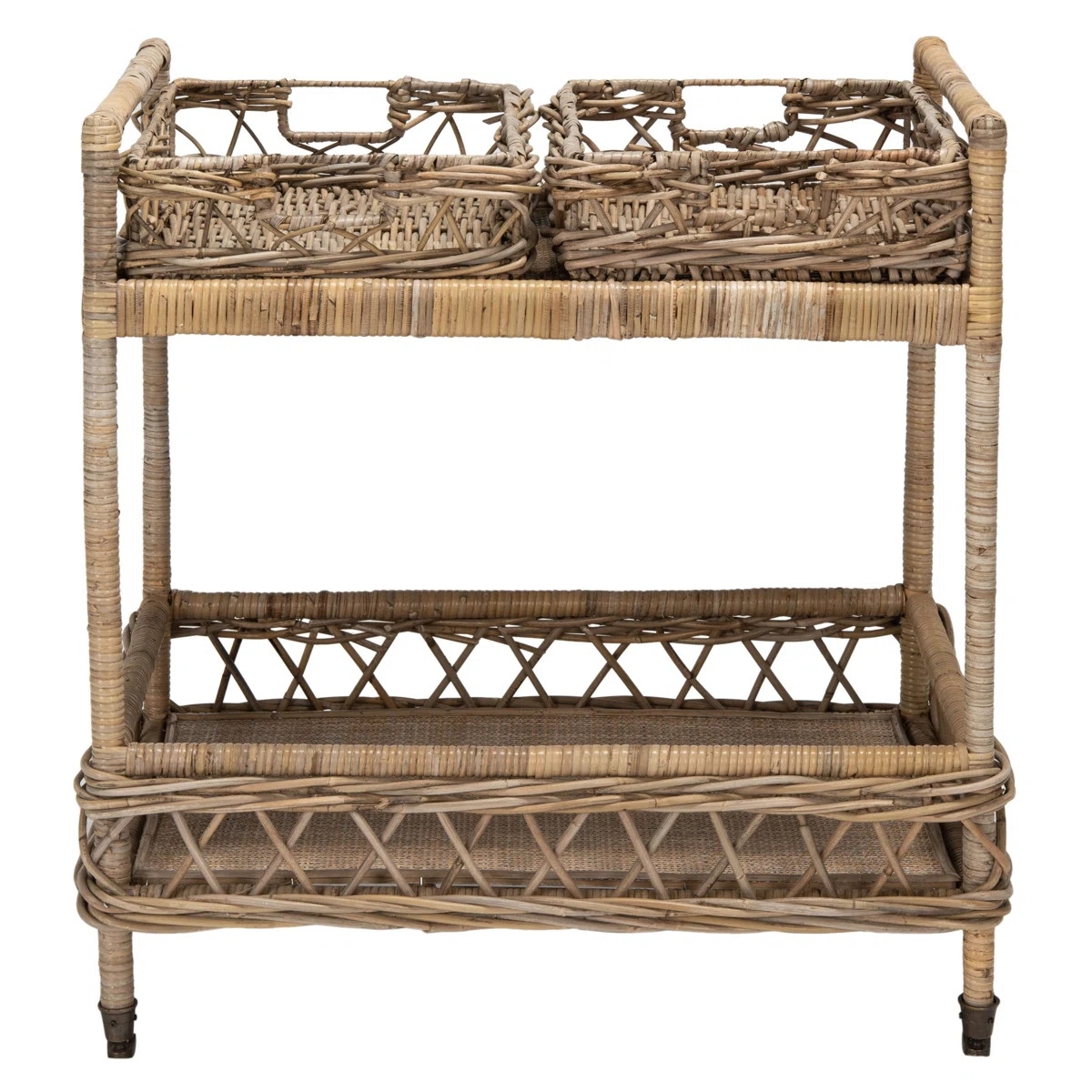 Sephina Wood Bar Cart | Wayfair North America