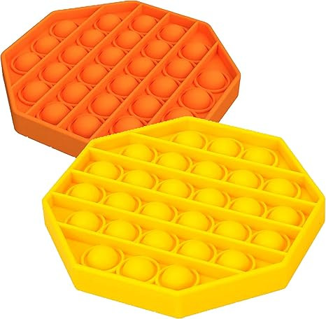 Guzo Pop Fidget Toy, Push Pop Bubble Fidget Sensory Toy Silicone Fidget Popper for Adults/Childre... | Amazon (US)