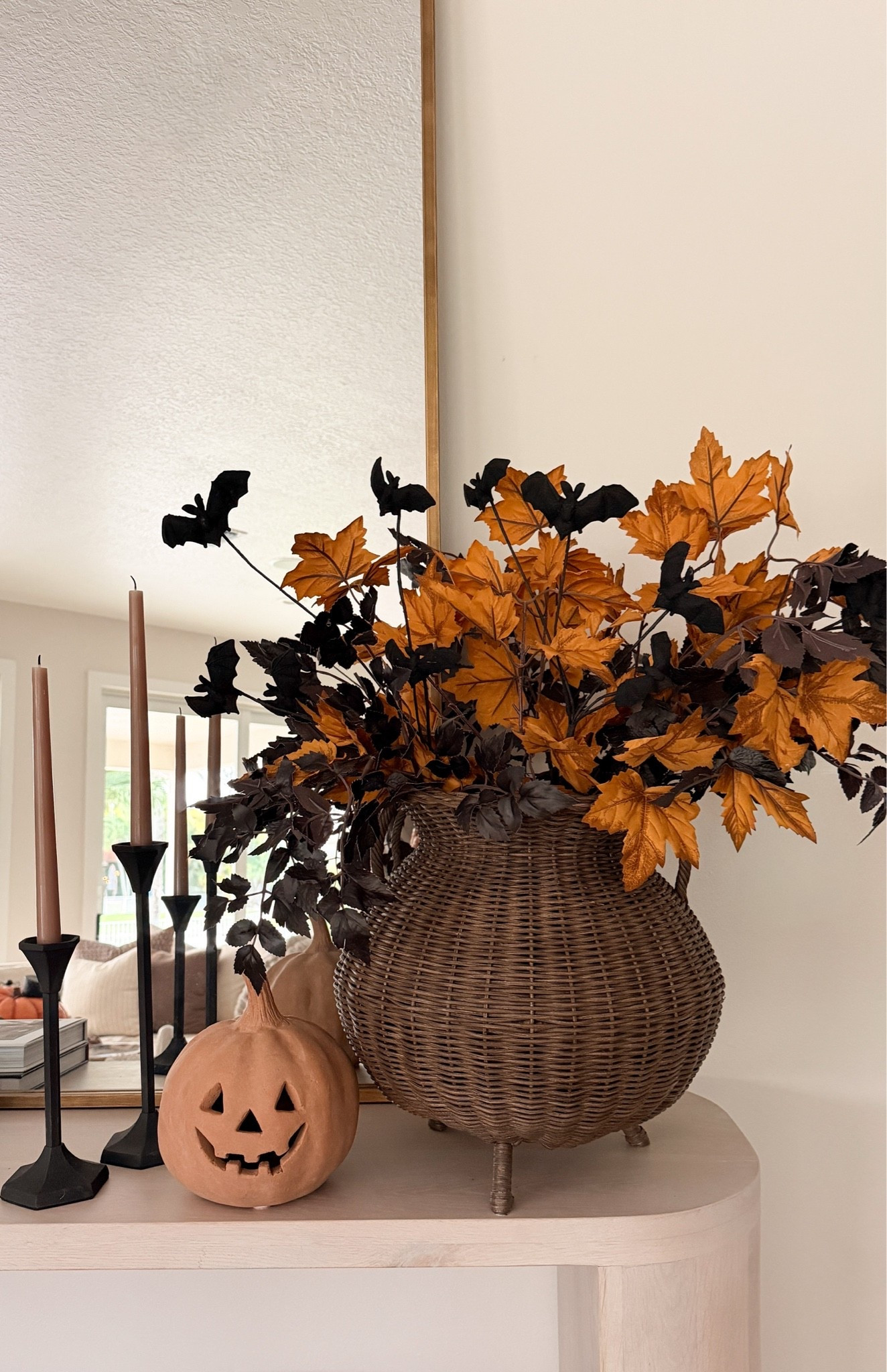 The woven cauldron of my dreams was definitely a splurge but the stems were a save! It looks so gorgeous.

#LTKHome #LTKSeasonal