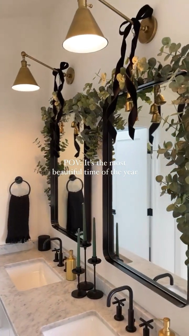 🔔 POV: It’s the most beautiful time of the year


#bathroom #holiday #bell #holidaydecor #homedecor #Christmas #bathroom #bow #mirror #handtowel #cb2 #target #candle #garland #greenery#homedecor #garland #candles #candlestick #towel #towelrack #handtowel #bells #ribbon #cb2 #target 

#LTKHome #LTKHoliday #LTKFindsUnder50