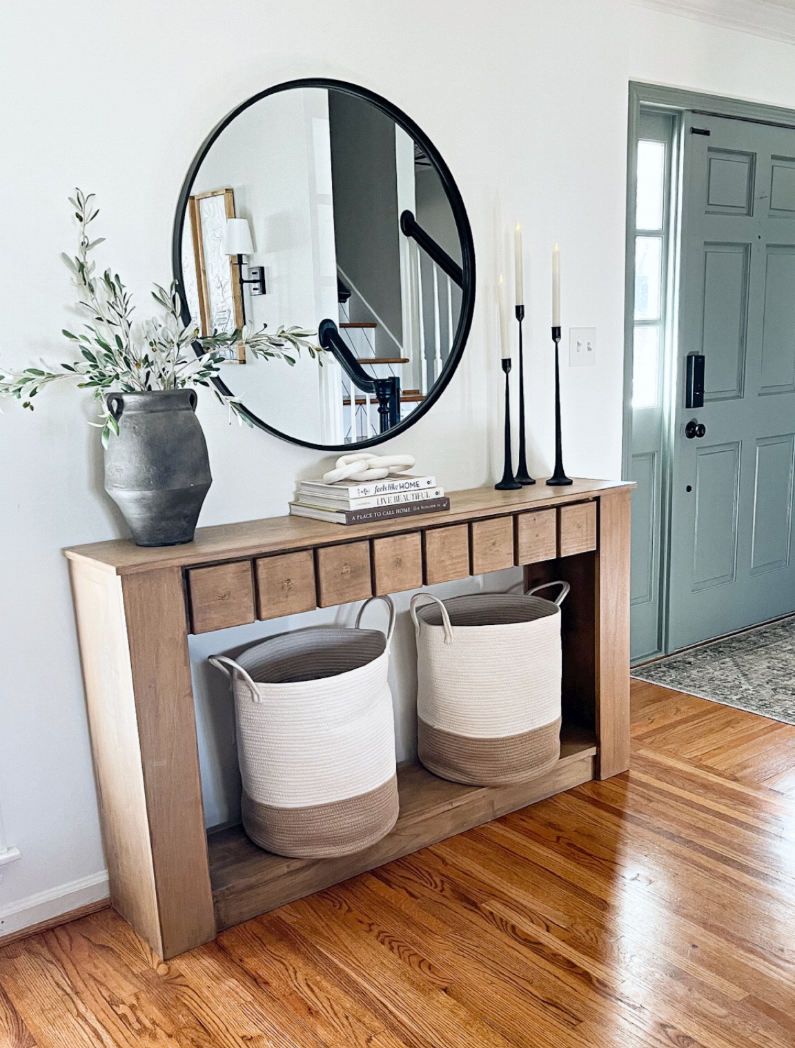 Entryway views- simple after the holiday styling. 

#LTKFind #LTKSeasonal #LTKhome