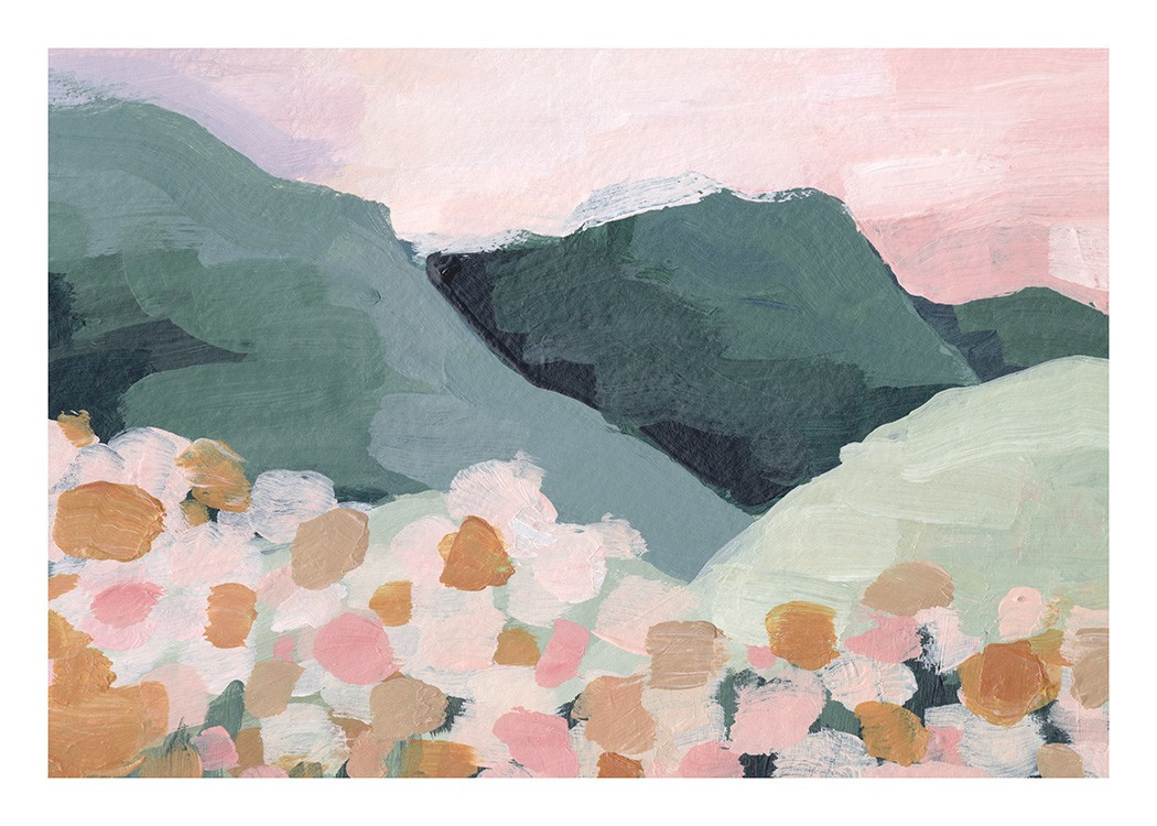 Acrylic Landscape Poster | Desenio