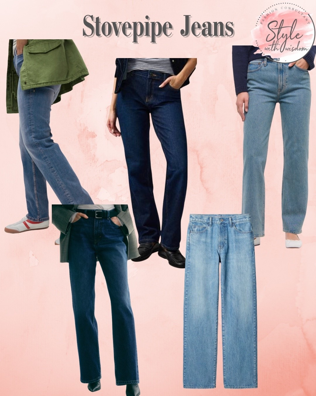 Some of my fave straight leg jeans right now, also known as Stovepipe! 

#LTKstyletip #LTKmidsize #LTKjeans