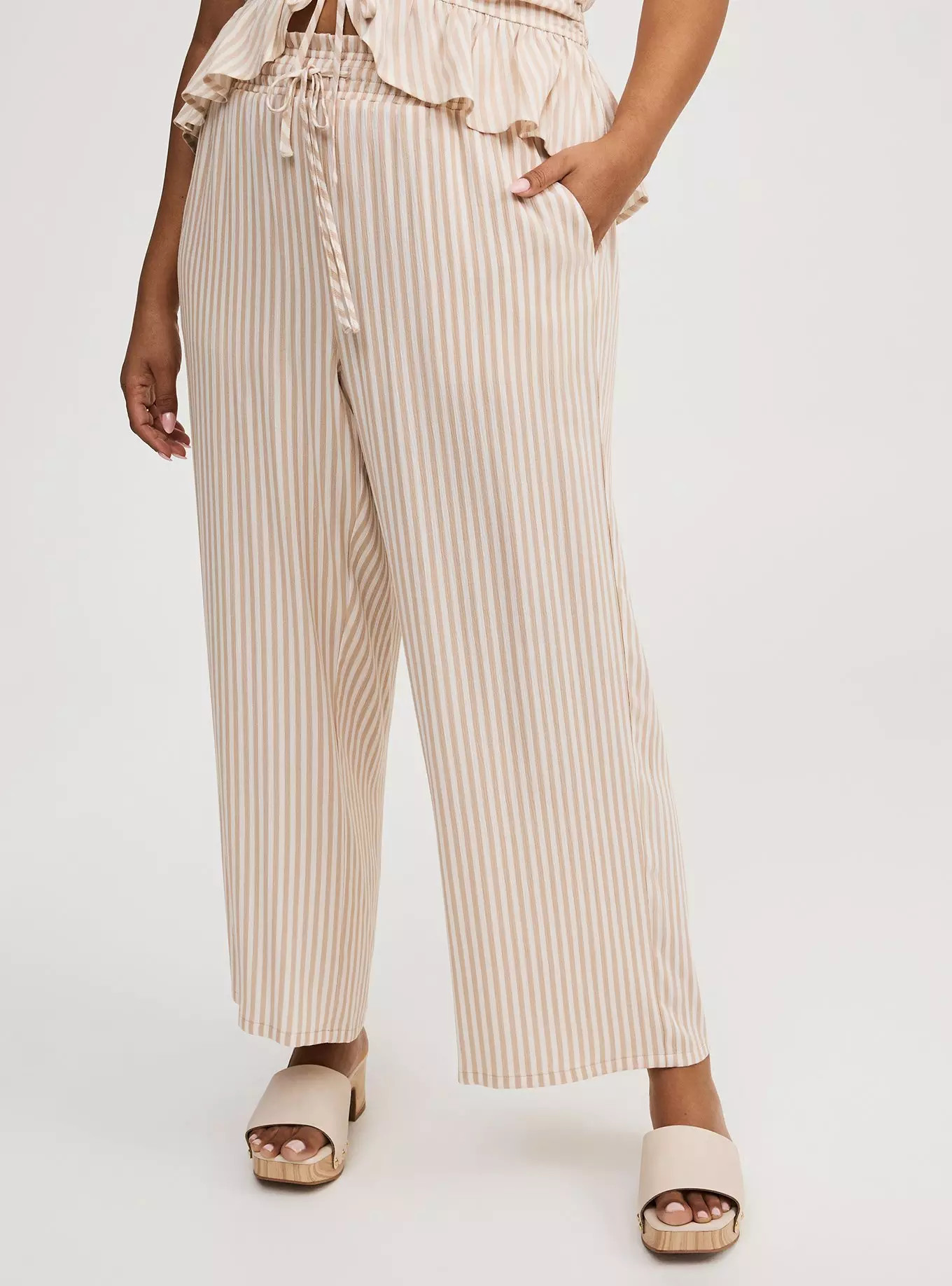 Straight Leg High-Rise Ankle Pant | Torrid (US & Canada)