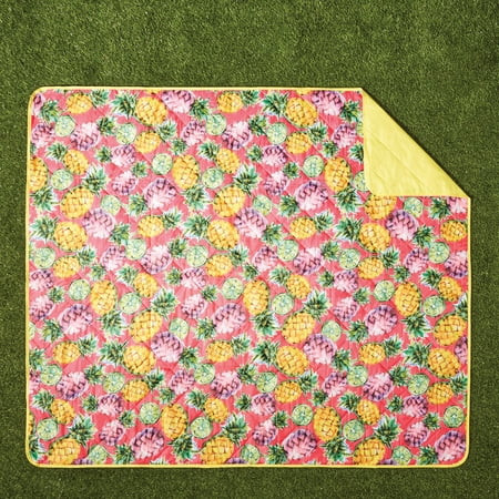 Mainstays Pineapple Outdoor Blanket, 1 Each | Walmart (US)