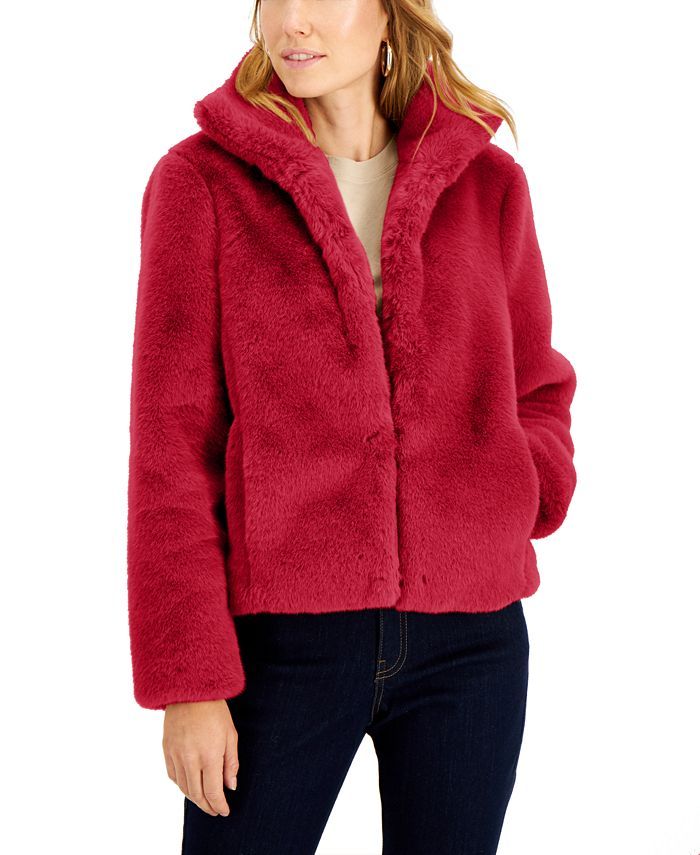 INC International Concepts Faux-Fur Jacket, Created for Macy's & Reviews - Jackets & Blazers - Wo... | Macys (US)