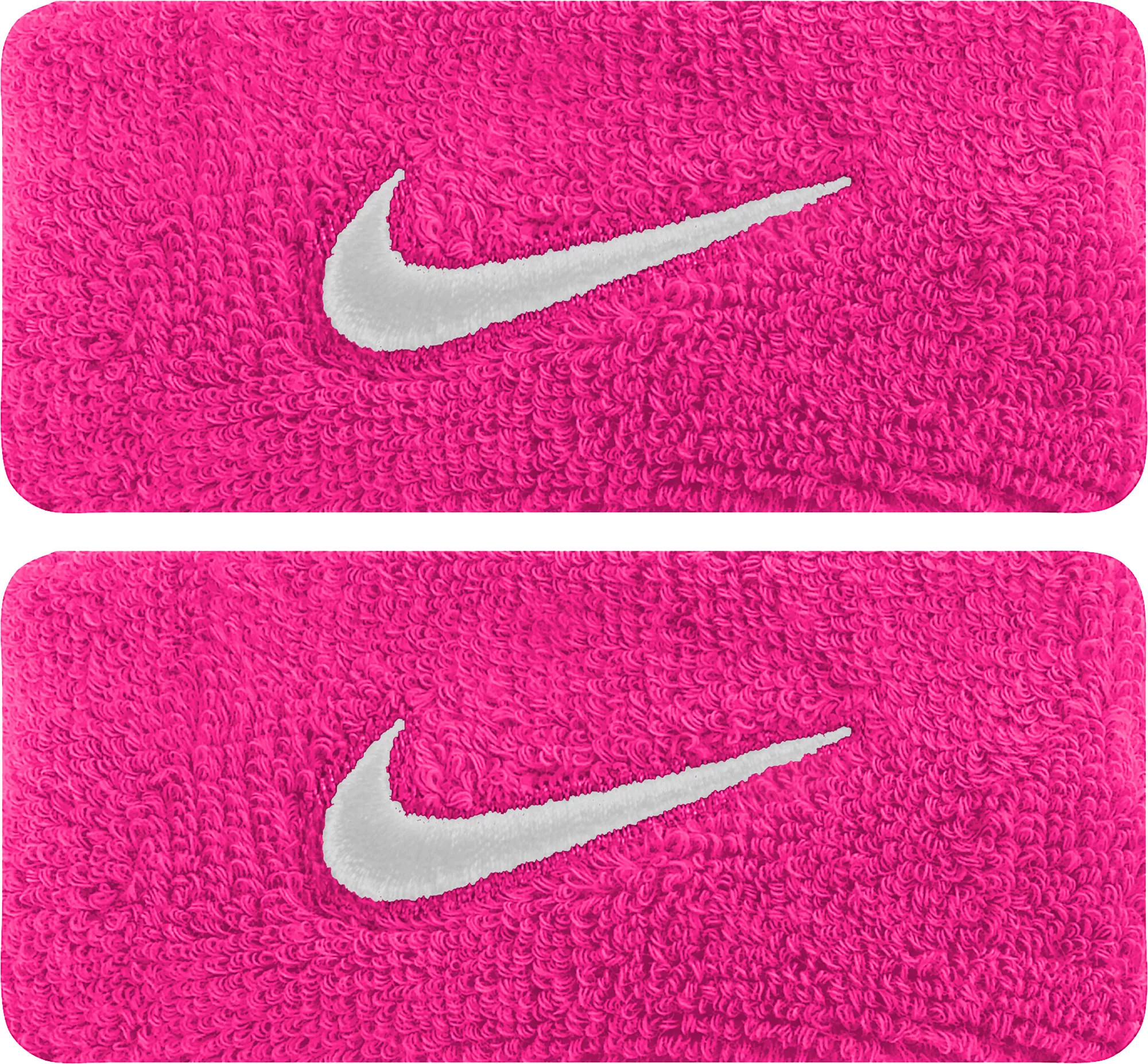 Nike Swoosh Bicep Bands - 1", Pink/White | DICK'S Sporting Goods
