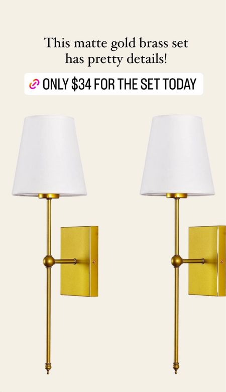 Amazon Prime Day Lighting deal! Do you need a pair of sconces at a great price? Look no further! Love the linen shades on this set. 

Home decor
Lighting inspiration
Living room design

#LTKxPrimeDay #LTKhome #LTKsalealert