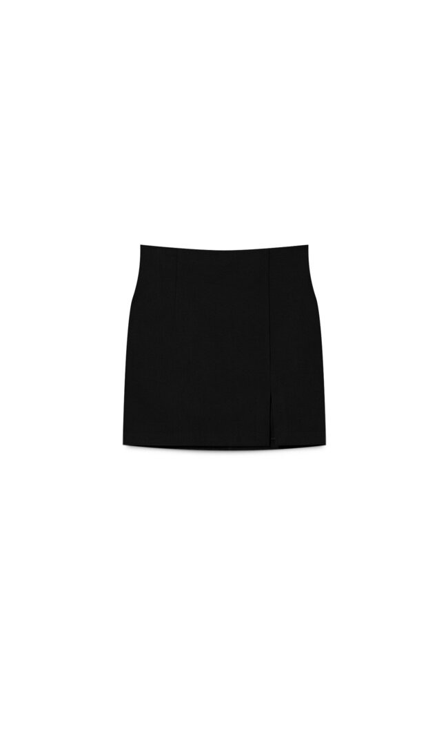 Knit mini skirt - Women's fashion | Stradivarius United Kingdom | Stradivarius (UK)