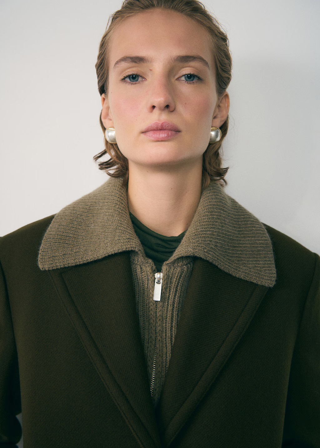 Two-tone earrings - Women | MANGO United Kingdom | MANGO (UK)