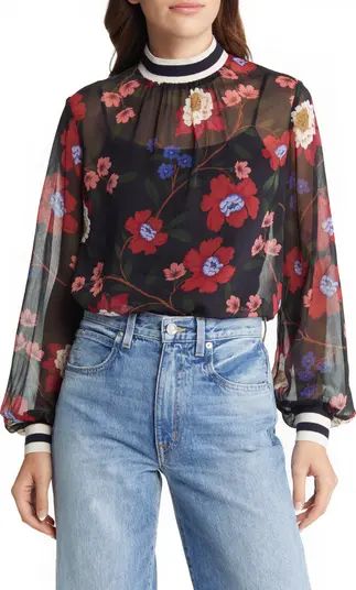 Eloise Sheer Blouse | Nordstrom