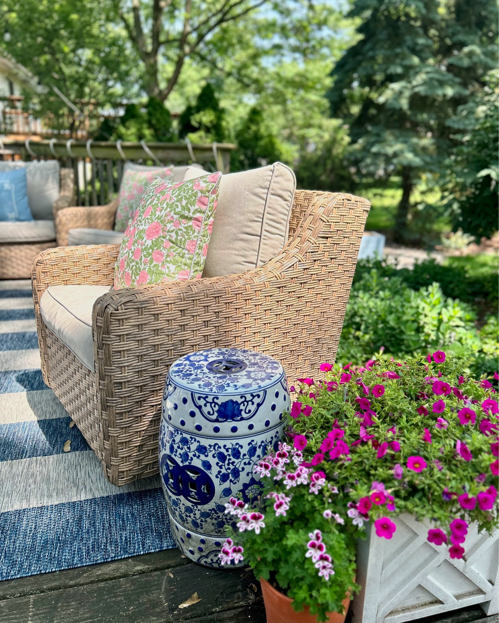 I feel like June is just slipping through my fingers. Hoping to use this longest week of the year to linger out here a little more 💙

#LTKSummerEdit #LTKHome #LTKSeasonal