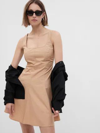 Square Neck Mini Dress | Gap (US)